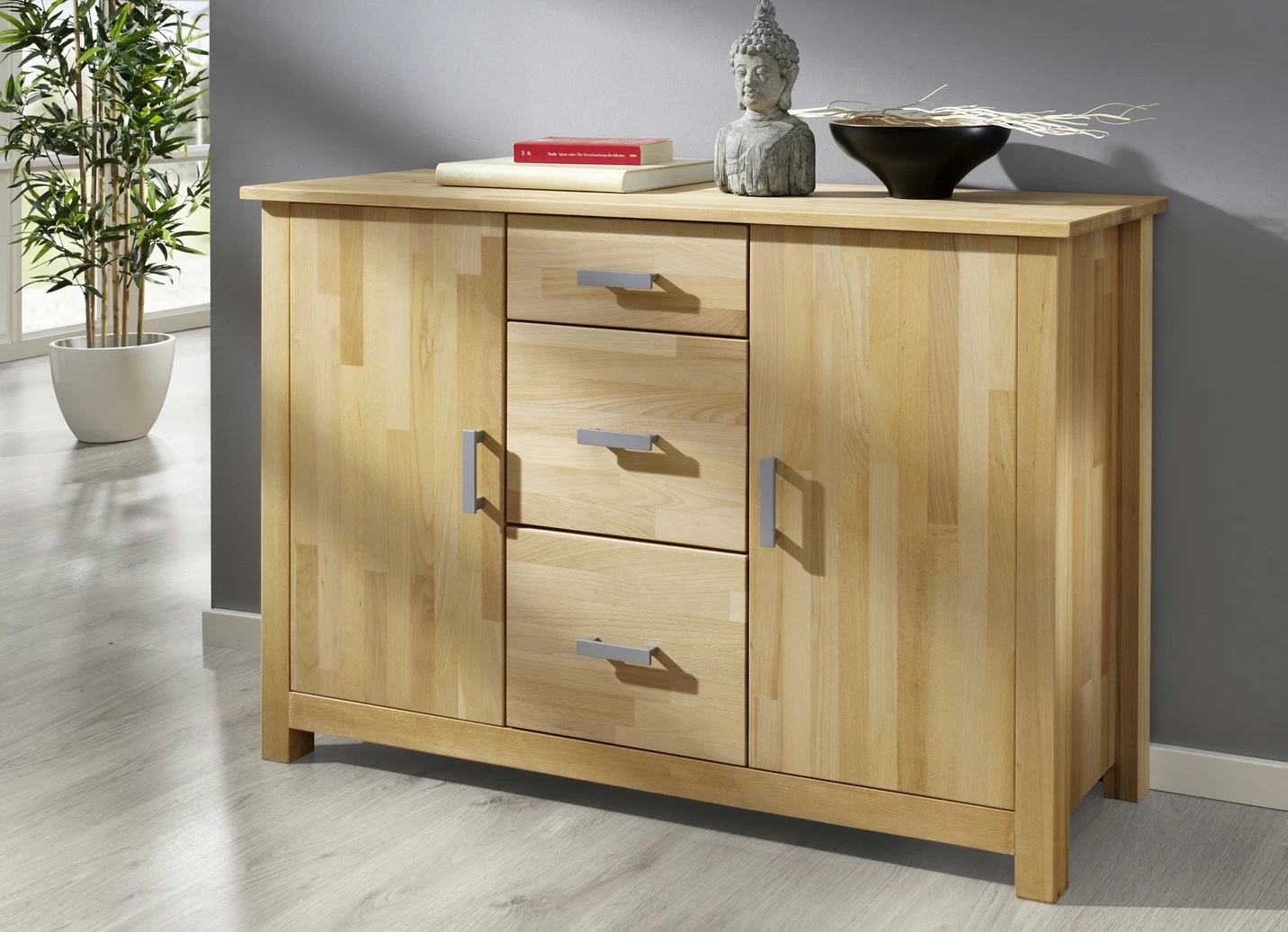 Möbelprogramm Mit Massiven Kernbuche-Fronten 6 Möbelprogramm Mit Massiven Kernbuche-Fronten – Bild 4