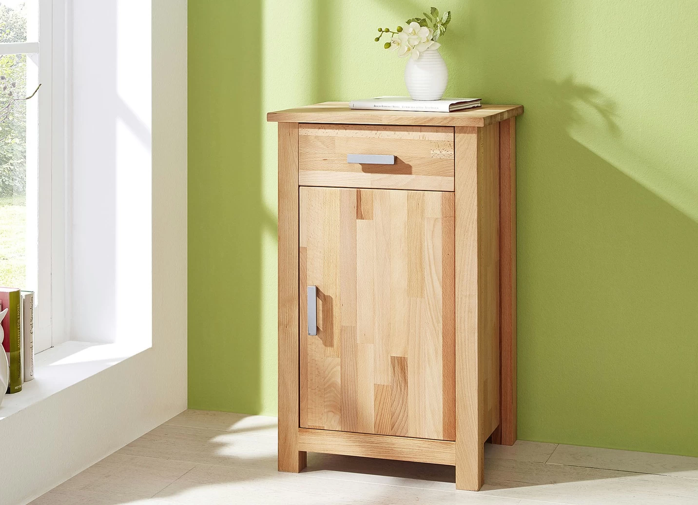 Möbelprogramm Mit Massiven Kernbuche-Fronten 3 Möbelprogramm Mit Massiven Kernbuche-Fronten