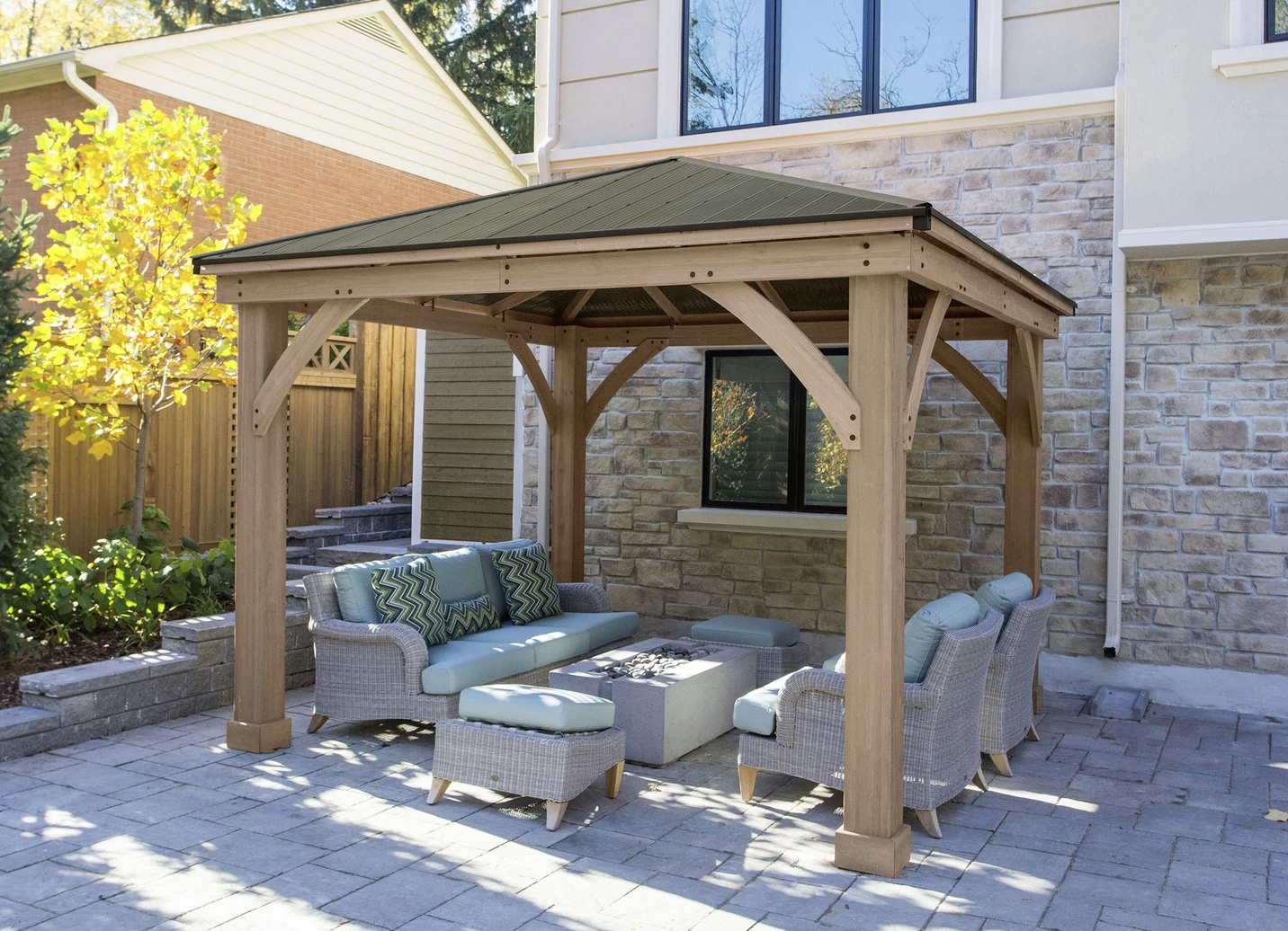 Pavillon Devon: Modern, Stabil Und Langlebig 3 Pavillon Devon: Modern, Stabil Und Langlebig