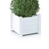 Pflanzkasten Aus Wetterbeständigem Kunststoff -Haushaltsgegenstände Geschäft pflanzkasten aus wetterbestaendigem kunststoff farbe weiss