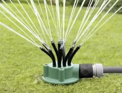 Rasensprinkler Mit 12 Flexible Arme