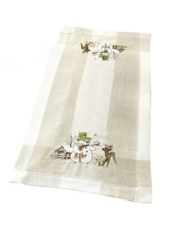 Reizende Tisch- Und Raumdekoration Mit Schneemännern -Haushaltsgegenstände Geschäft reizende tisch und raumdekoration mit schneemaennern groesse 104