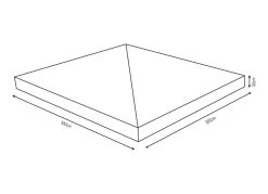 Schutzhaube Für Pavillondach, Verschiedene Ausführungen