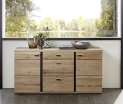 Sideboard Mit Massivholz Fronten