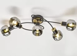 Stilechte Deckenleuchten Mit Getöntem Glas