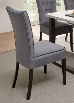 Stühle, 2er-Set, Aus Massivem Buchenholz -Haushaltsgegenstände Geschäft stuehle 2er set aus massivem buchenholz farbe graublau