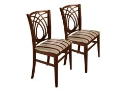 Stühle Mit Gestreiftem Bezug -Haushaltsgegenstände Geschäft stuehle mit gestreiftem bezug farbe rot