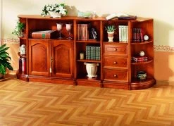 Teilmassive Möbelserie Mit Echtholzfurnier -Haushaltsgegenstände Geschäft teilmassive moebelserie mit echtholzfurnier farbe kirschbaum 1