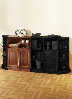 Teilmassive Möbelserie Mit Echtholzfurnier -Haushaltsgegenstände Geschäft teilmassive moebelserie mit echtholzfurnier farbe nussbaum 3