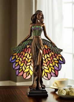 Tiffany-Leuchte Mit Kippschalter