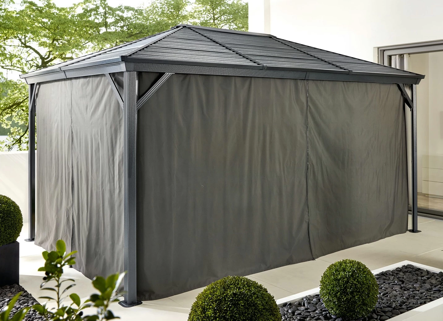 Vorhang-Set Zu Pavillon Ventura 3 Vorhang-Set Zu Pavillon Ventura