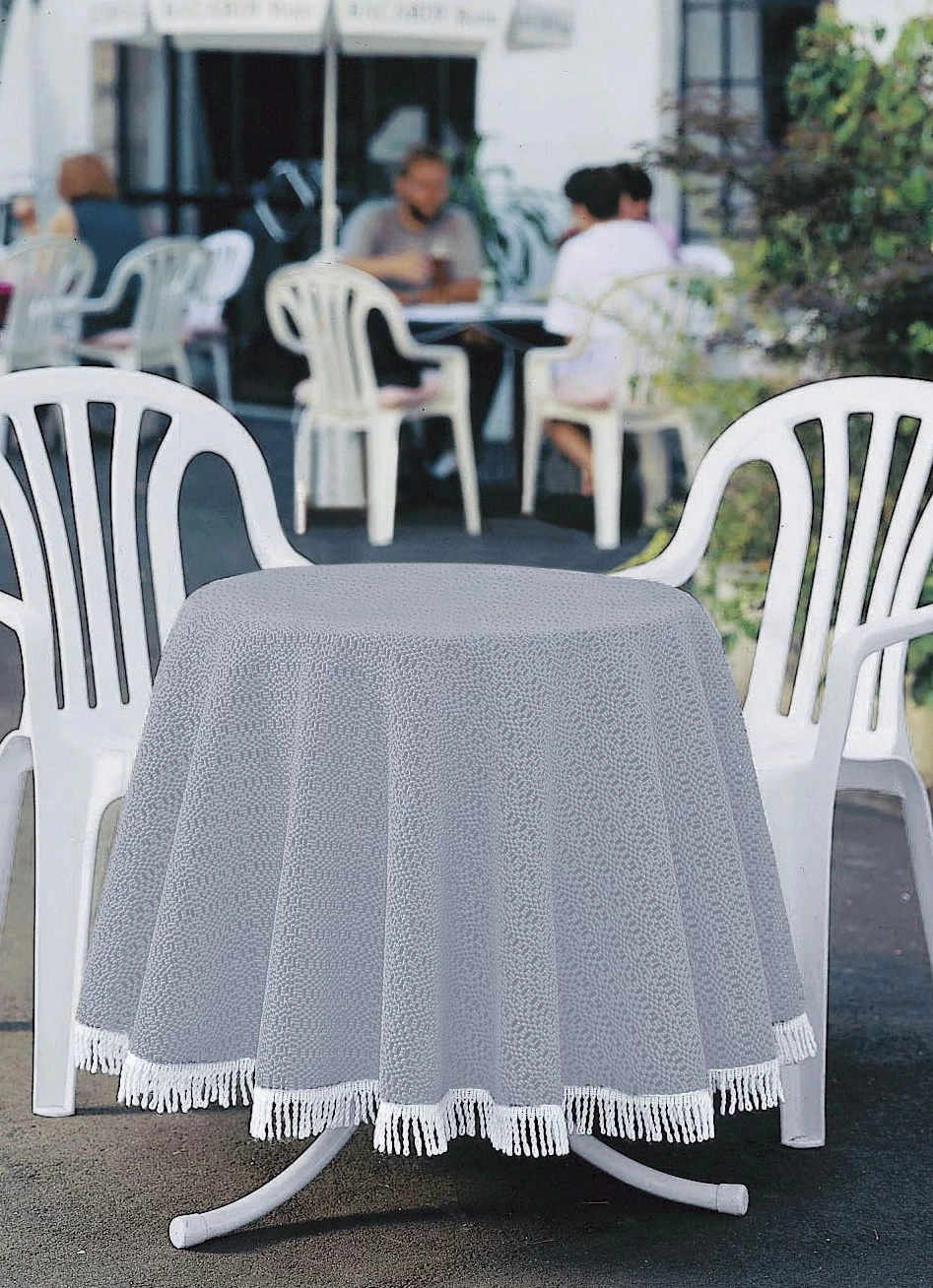 Wind- Und Wetterfeste Gartentischdecke Mit Fransenabschluss 9 Wind- Und Wetterfeste Gartentischdecke Mit Fransenabschluss – Bild 7