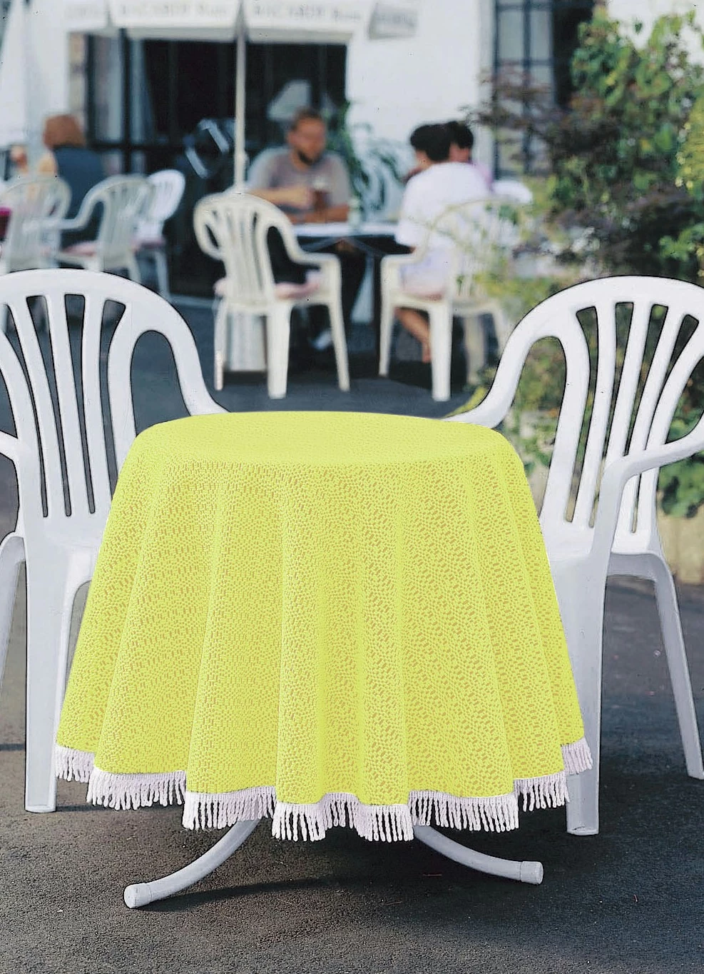 Wind- Und Wetterfeste Gartentischdecke Mit Fransenabschluss 10 Wind- Und Wetterfeste Gartentischdecke Mit Fransenabschluss – Bild 8