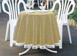 Wind- Und Wetterfeste Gartentischdecke Mit Fransenabschluss 13 Wind- Und Wetterfeste Gartentischdecke Mit Fransenabschluss -Haushaltsgegenstände Geschäft wind und wetterfeste gartentischdecke mit fransenabschluss farbe sand groesse 150