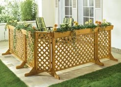 Zaunelement Aus Kiefernholz