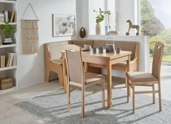 Zeitlose Esszimmermöbel -Haushaltsgegenstände Geschäft zeitlose esszimmermoebel farbe buche cappuccino