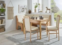 Zeitlose Esszimmermöbel -Haushaltsgegenstände Geschäft zeitlose esszimmermoebel farbe buche creme