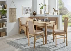 Zeitlose Esszimmermöbel -Haushaltsgegenstände Geschäft zeitlose esszimmermoebel farbe eiche cappuccino