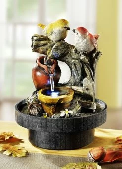 Zimmerbrunnen Mit Vögelchen